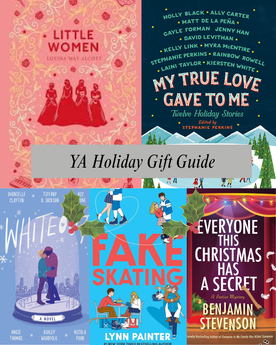 Collection of YA Christmas books